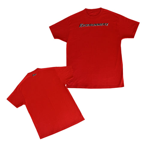 Men “Kickrunnerz T-Shirt” (Red)